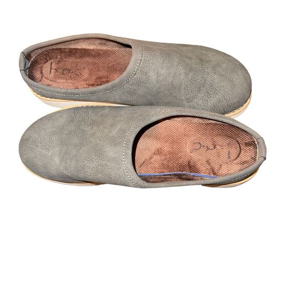 b.o.c. Born Women's size 8 Kelly Slip On Clog Mule Loafer Slide Shoes Gray Slate - Picture 4 of 5